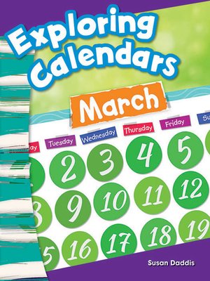cover image of Exploring Calendars March